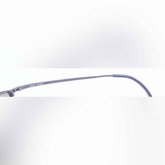 Vintage Serengeti Paseo GG6803 Blue Purple Oval Sunglasses Frames Only - Picture 7 of 8